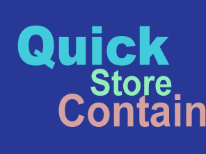 Quick Store Containers